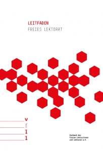 Cover des Leitfaden Freies Lektorat